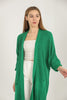 Womens Knitted Long Pocket Cardigan MWKC5